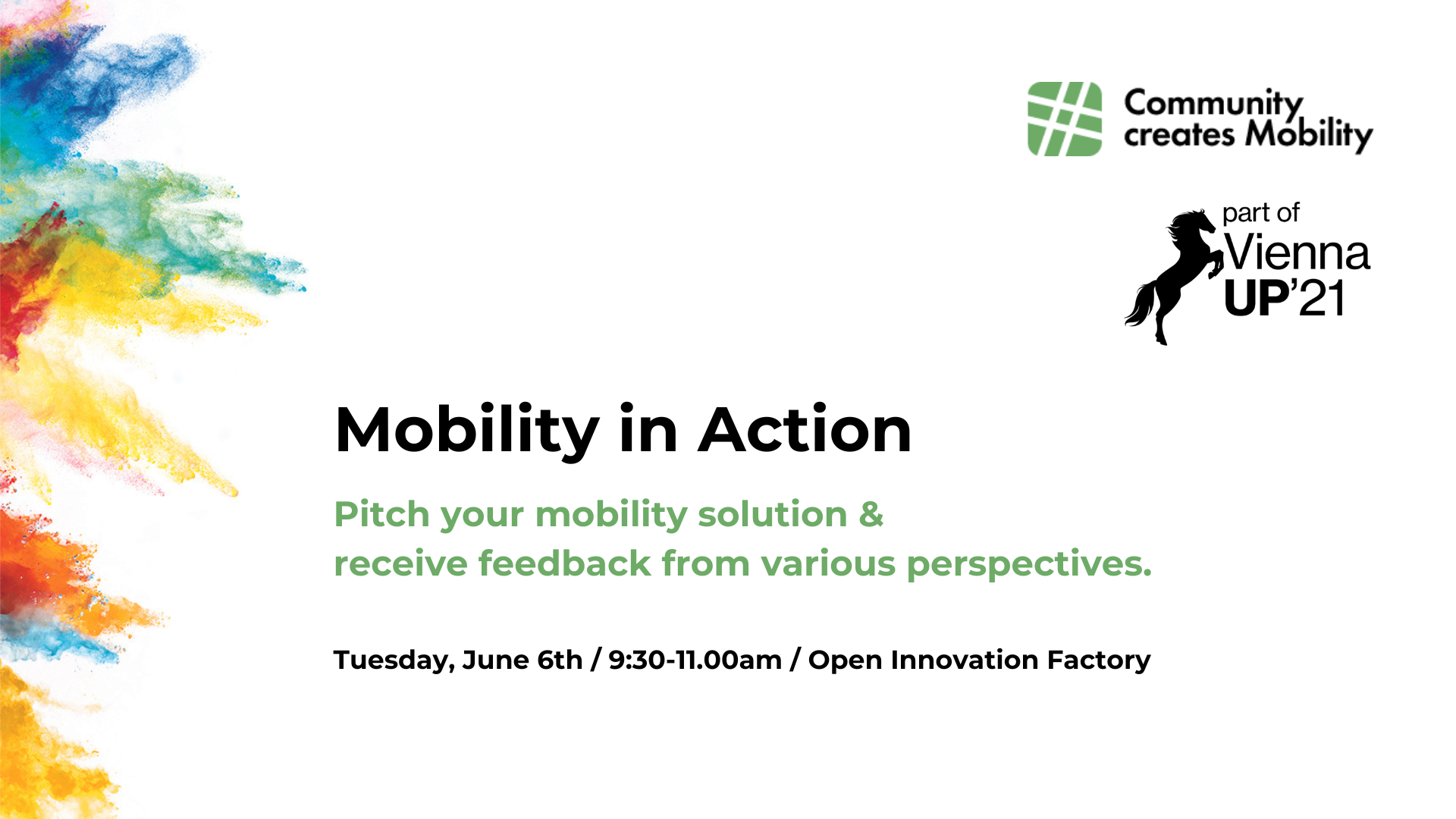 Mobility in Action at ViennaUp