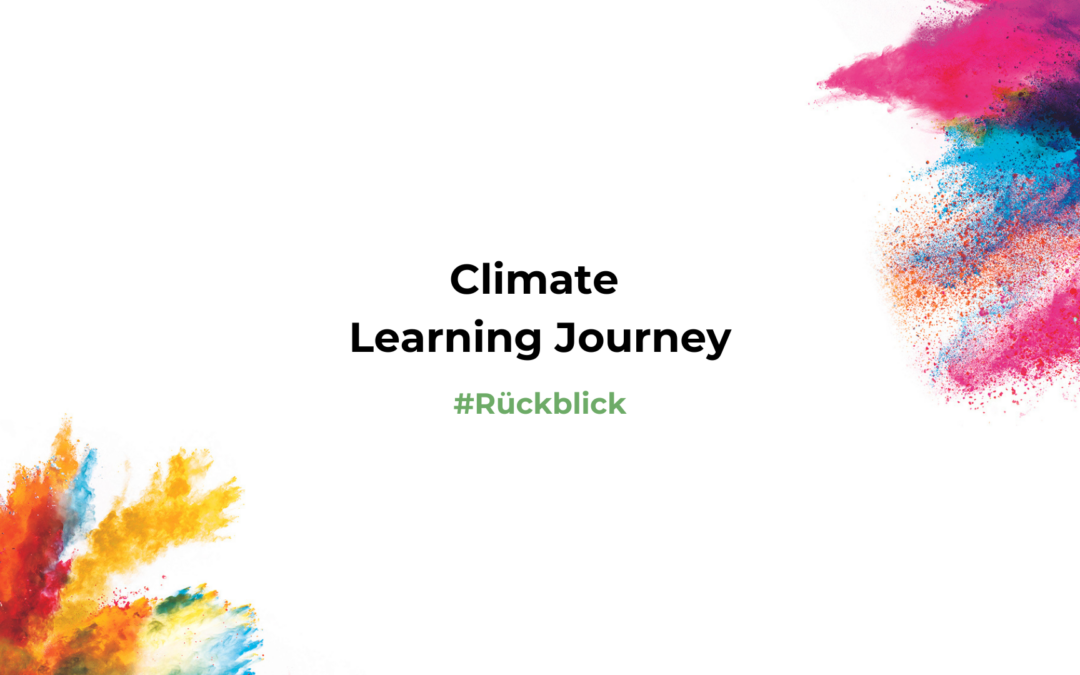 Climate Learning Journey – wir simulierten das 1,5°C Ziel