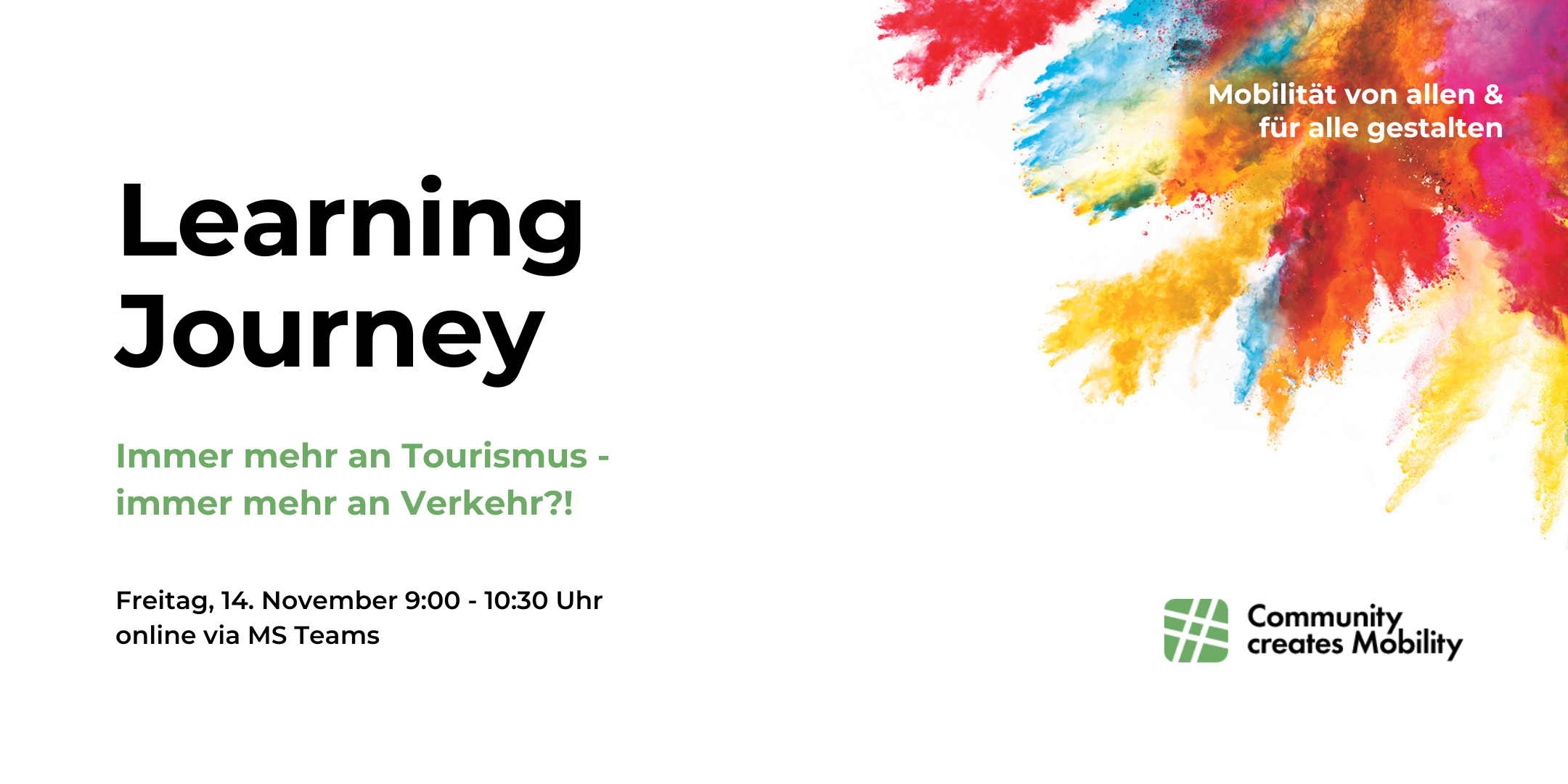 Learning Journey Tourismus