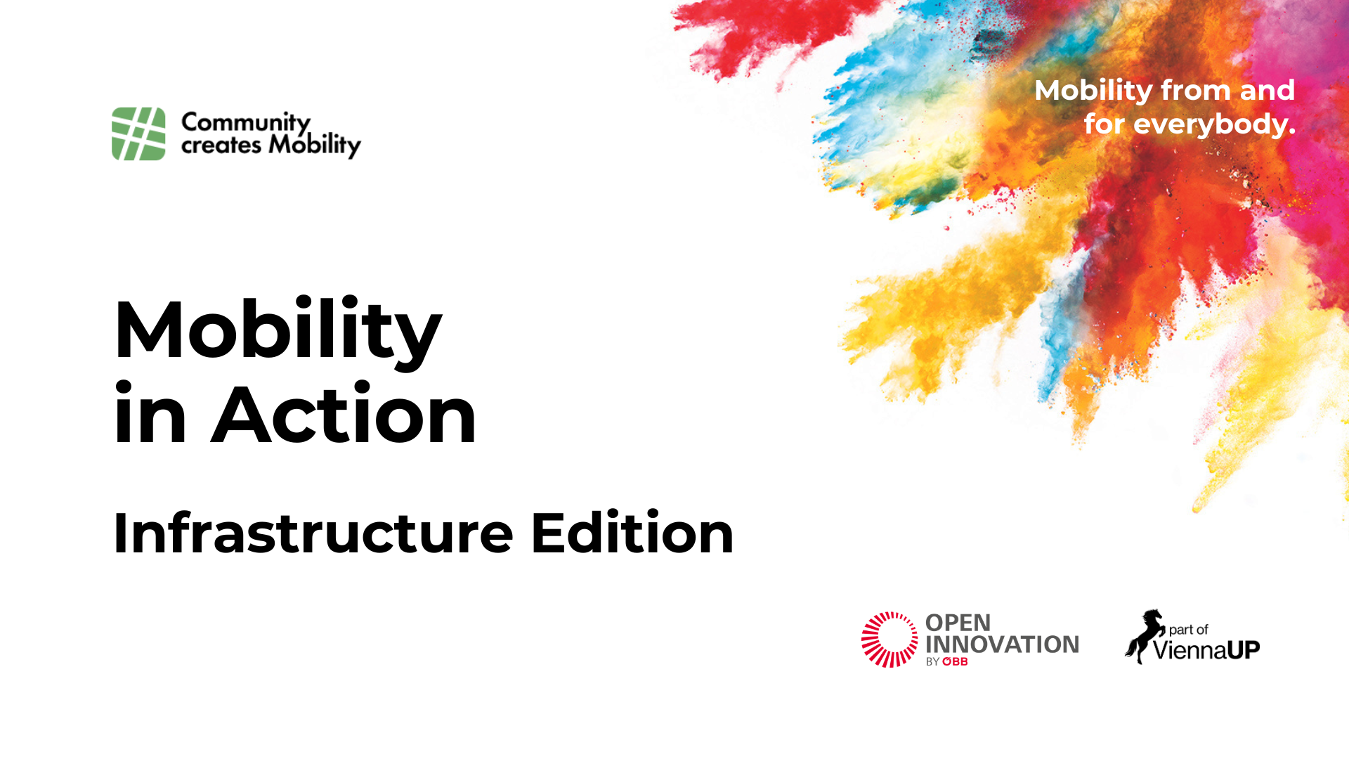 Mobility in Action at ViennaUP - Infrastrucutre Edition